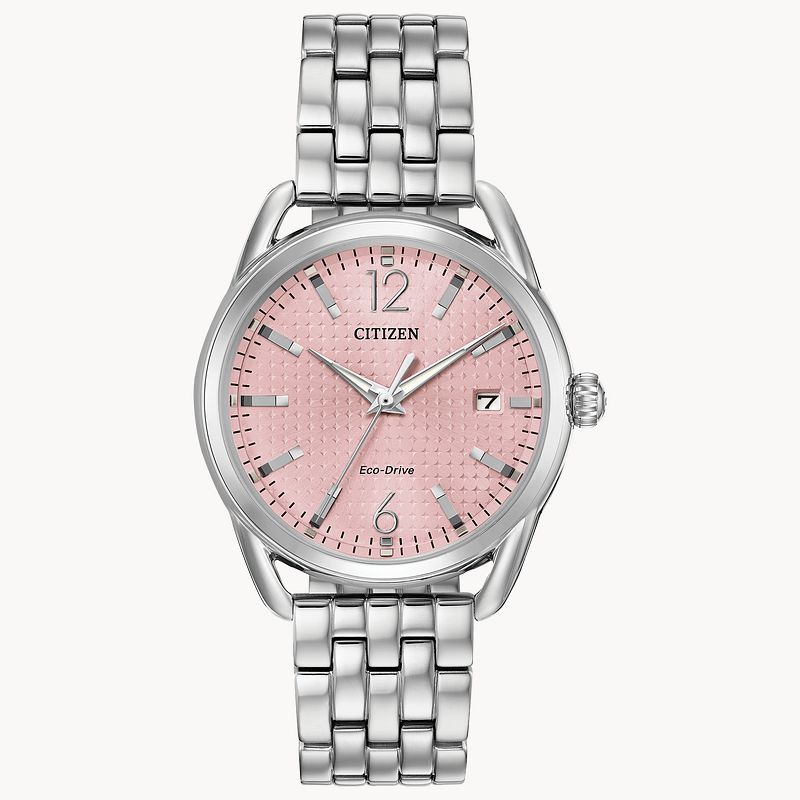Citizen women's watch with pink face best sale