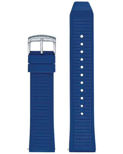 Blue Silicone Strap image number NaN