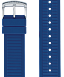 Blue Silicone Strap