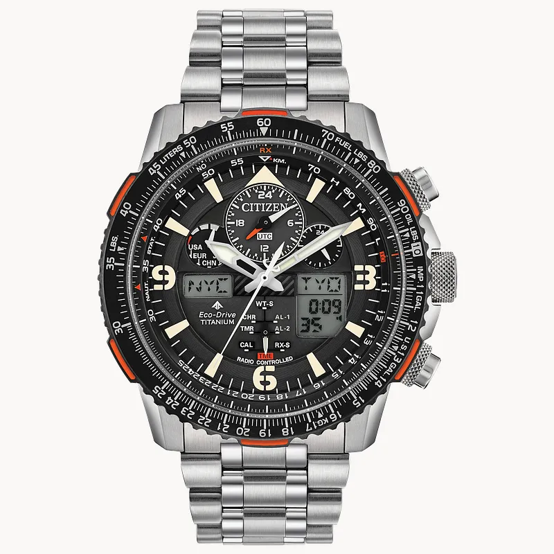 Citizen Promaster Skyhawk A-T Eco-Drive Black Titanium Watch CITIZEN