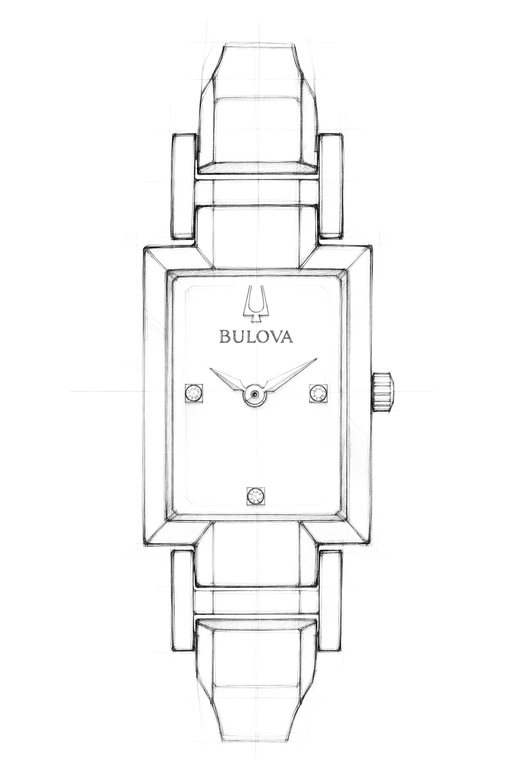 Watch technical diagram