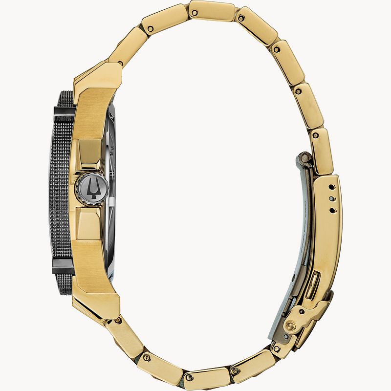 Bulova precisionist 2025 gold tone