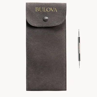 Navy Leather Strap