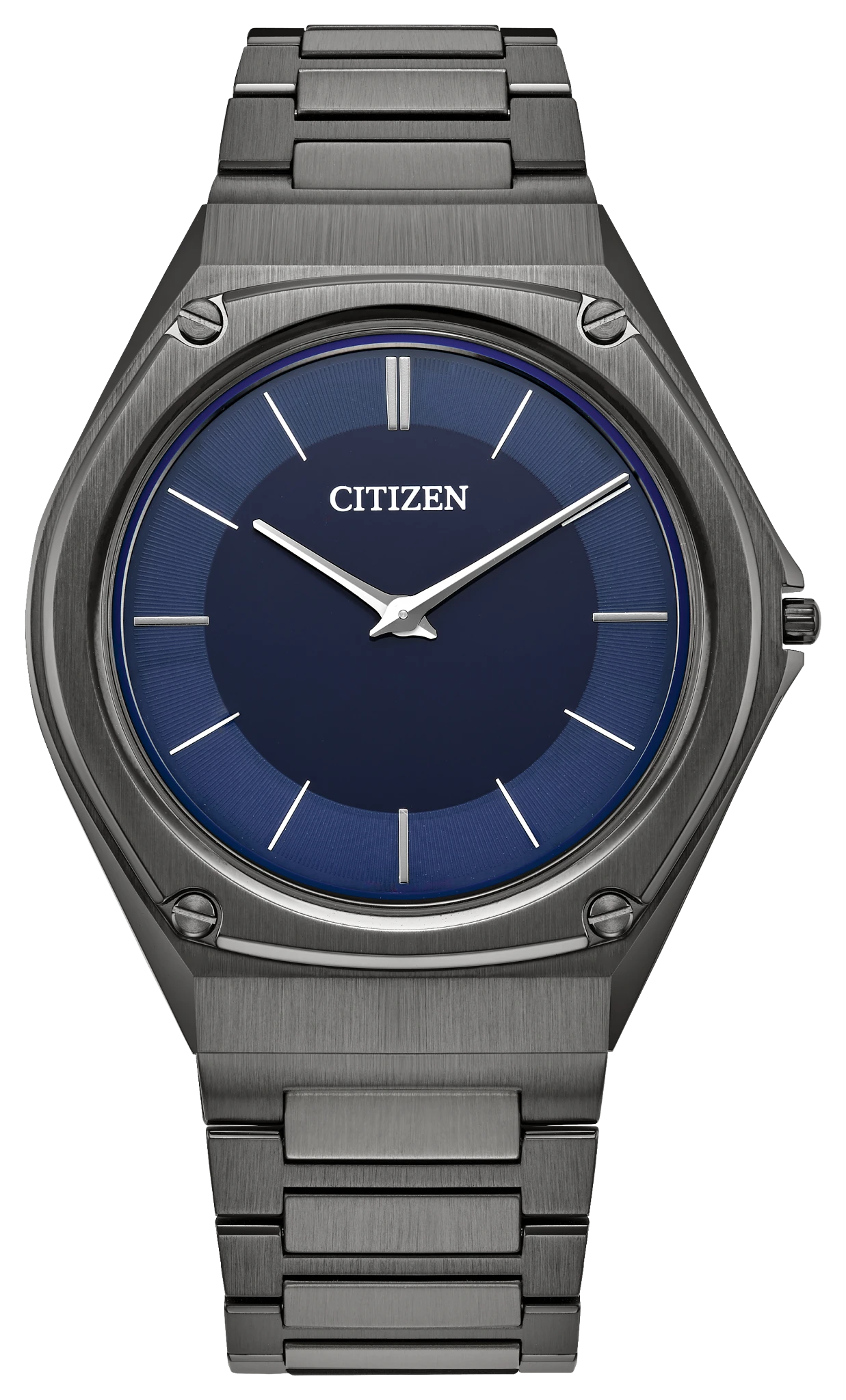 au maison Eco-Drive One Blue Dial Stainless Steel Bracelet AR5064-57L