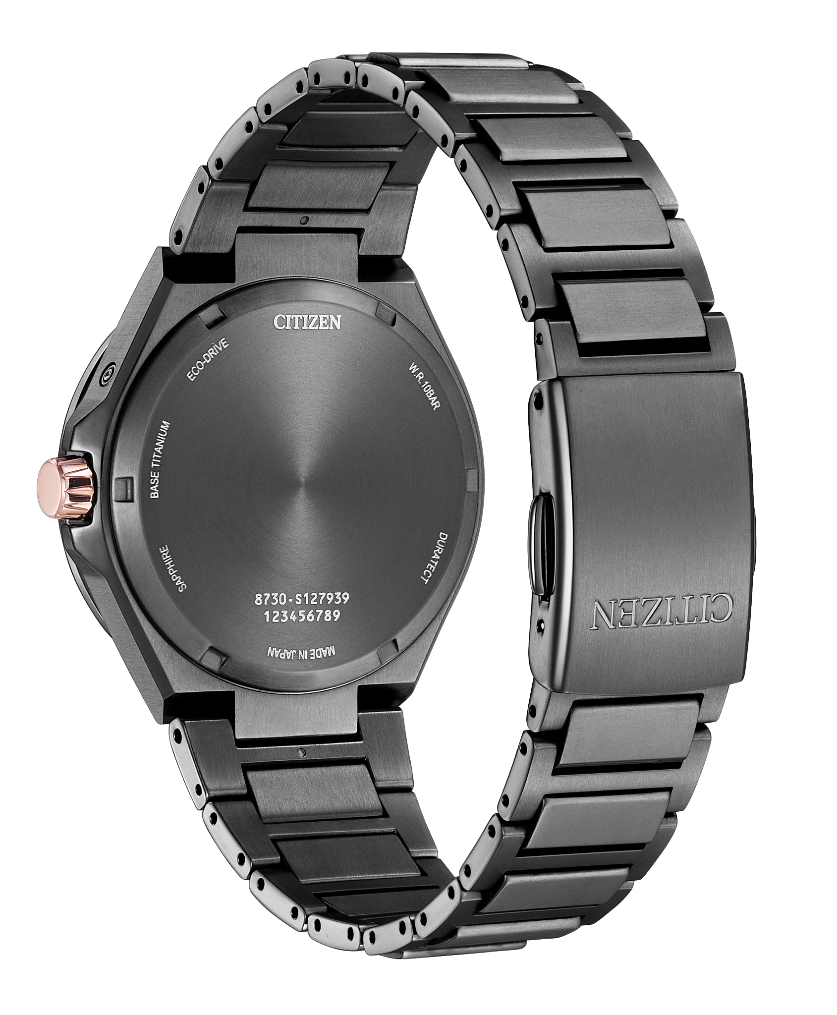 ATTESA Black Dial Super Titanium Bracelet BU0065-64E | CITIZEN