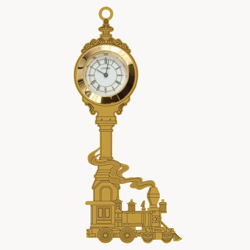 Train Key Clock Collectible Dial CC4002 | CITIZEN
