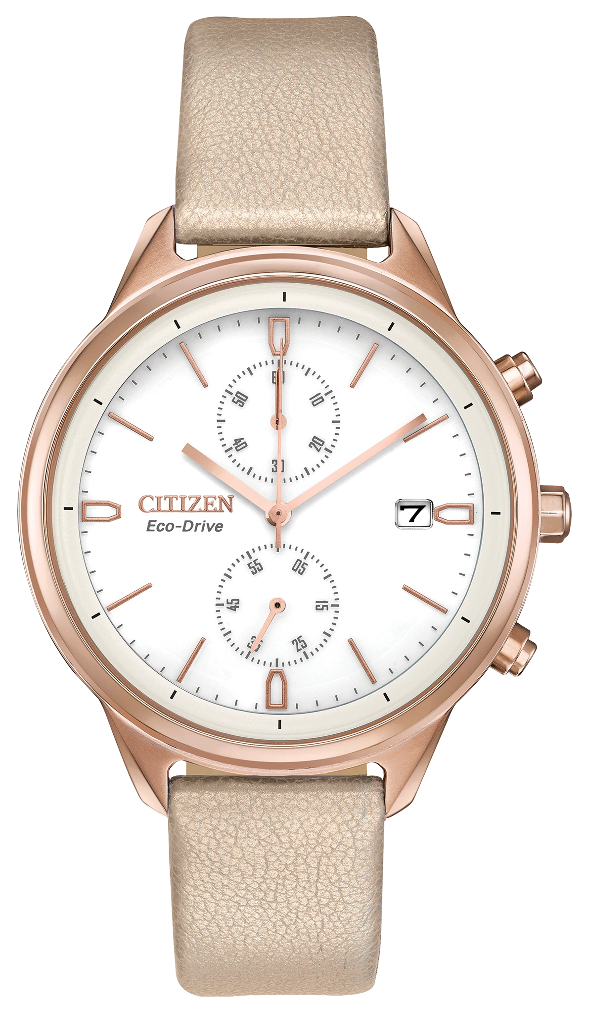 Chandler - Ladies Eco-Drive FB2003-05A Vegan Leather Strap Watch