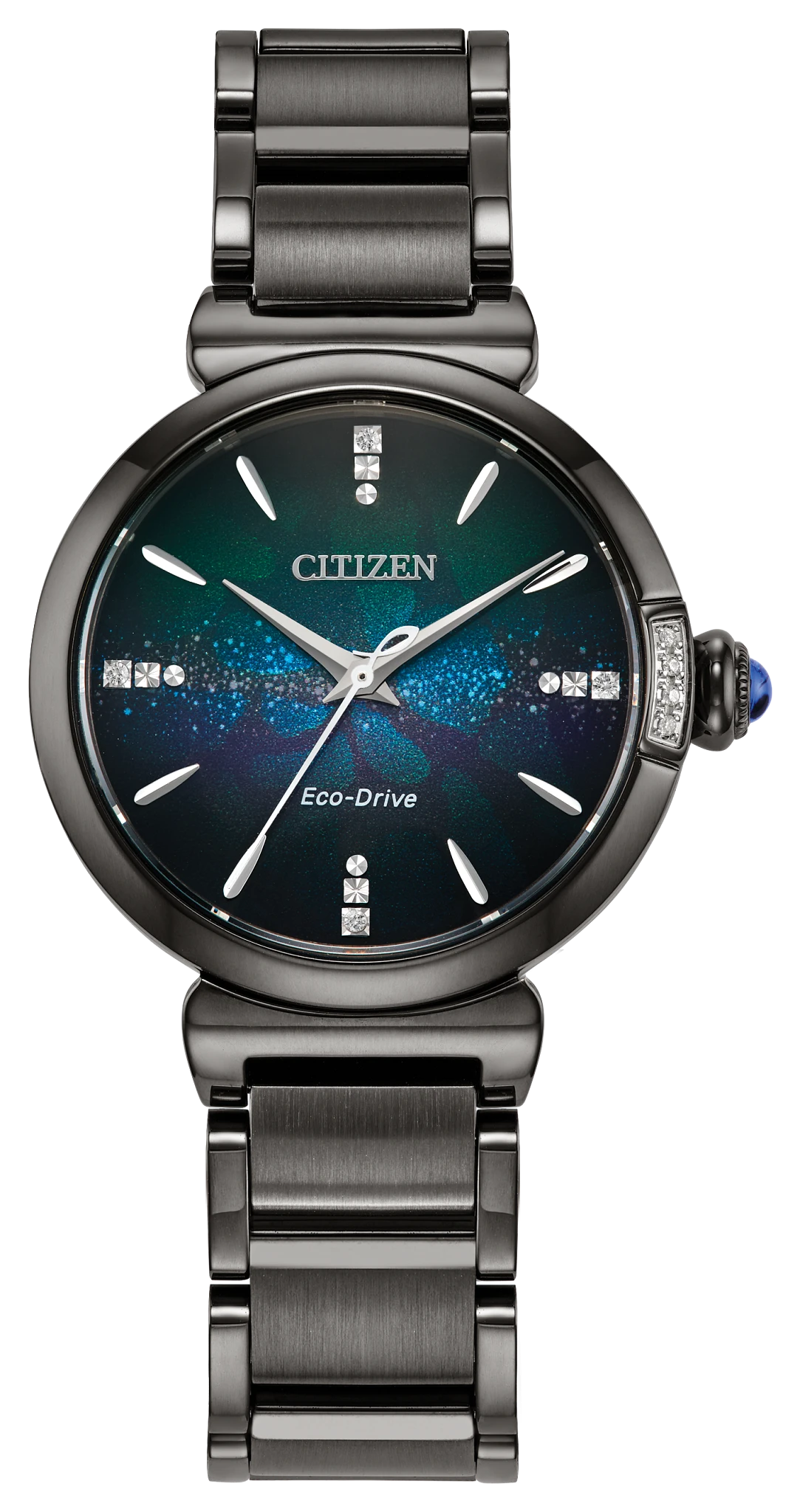 au maison Citizen L Mae Blue Dial Stainless Steel Bracelet EM1067-53E