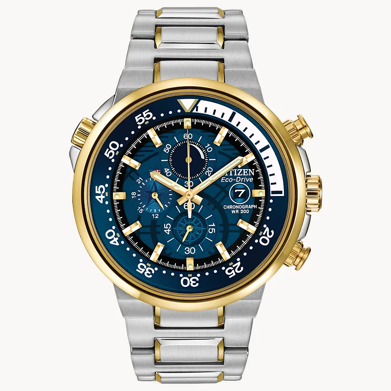 Endeavor - Men's Eco-Drive CA0444-50L Chronograph Watch | CITIZEN Endeavor - Men's Eco-Drive CA0444-50L Chronograph Watch | CITIZEN