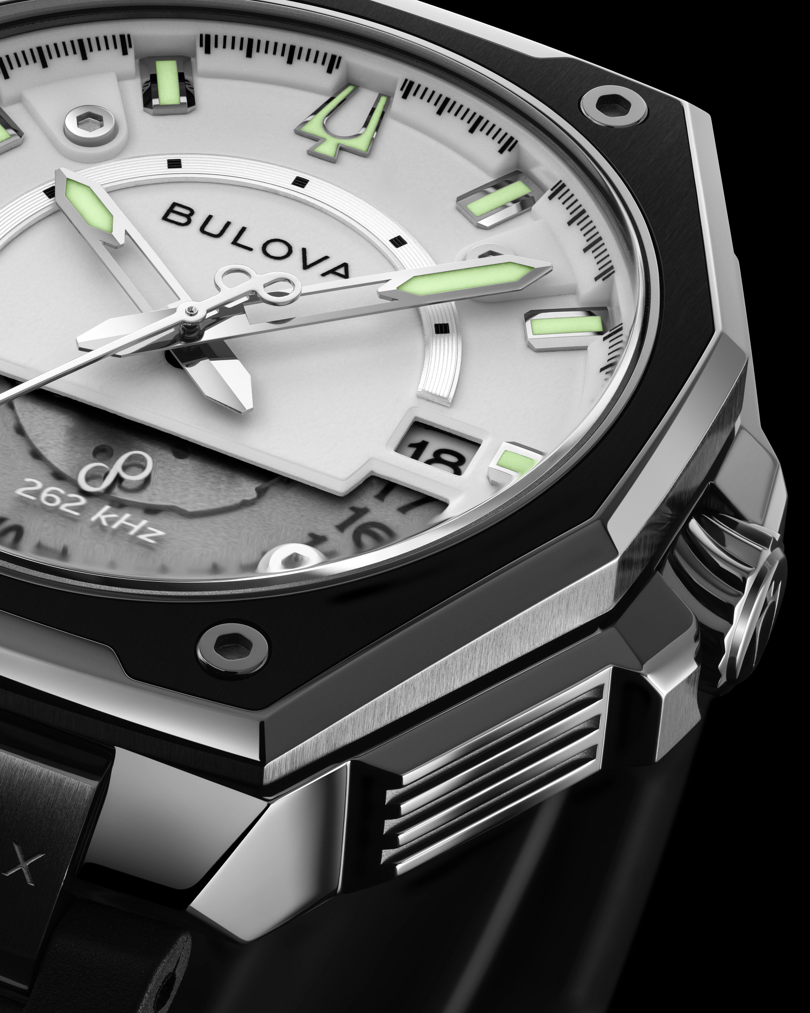 Reloj Bulova Blanco Series X para Caballero 98B457 | Bulova de Mexico