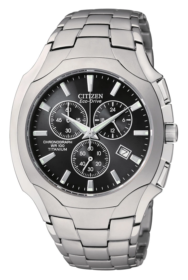 Corso Black Dial Super Titanium Bracelet AT0890-56E | CITIZEN