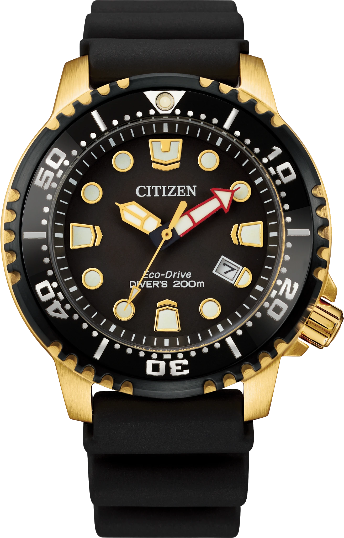 au maison Promaster Dive Black Dial Polyurethane Strap BN0152-06E