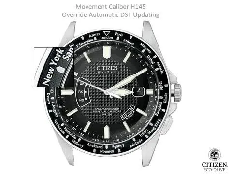 ATTESA Black Dial Super Titanium Bracelet CB0217-71E | CITIZEN