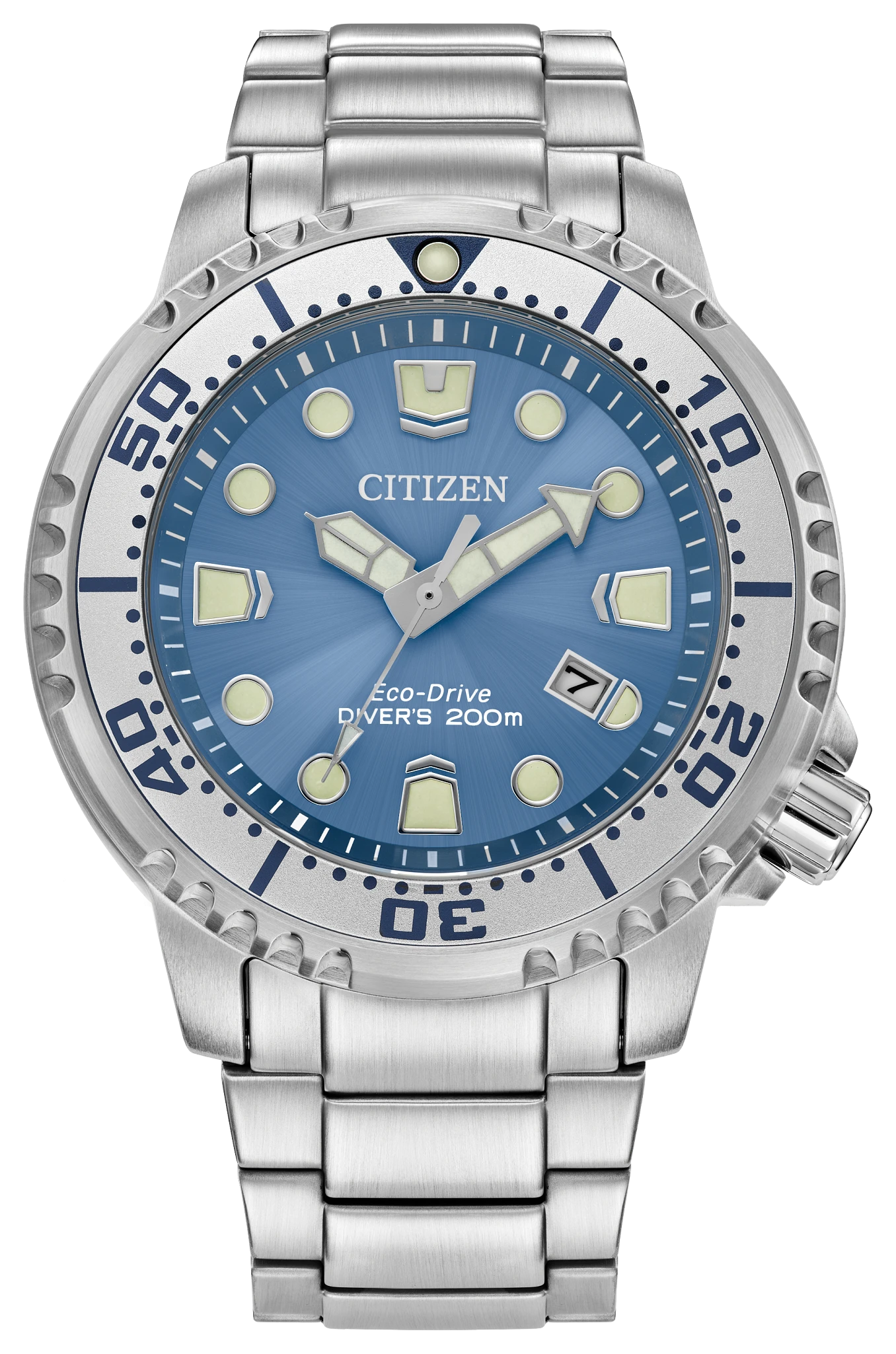 au maison Promaster Dive Light Blue Dial Stainless Steel Bracelet BN0165-55L