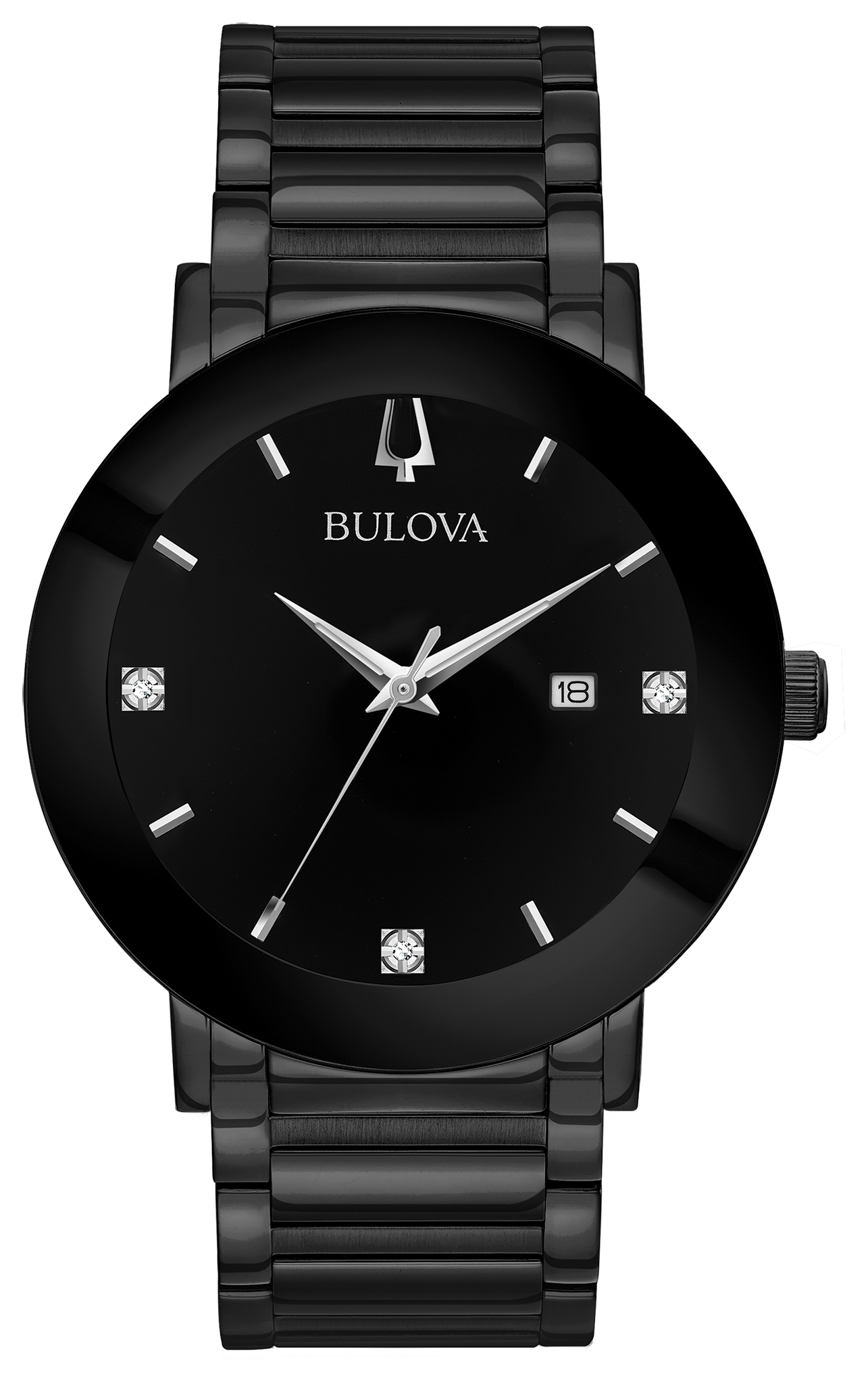 Bulova Men's Brown Leather Strap Watch | Plum Grove