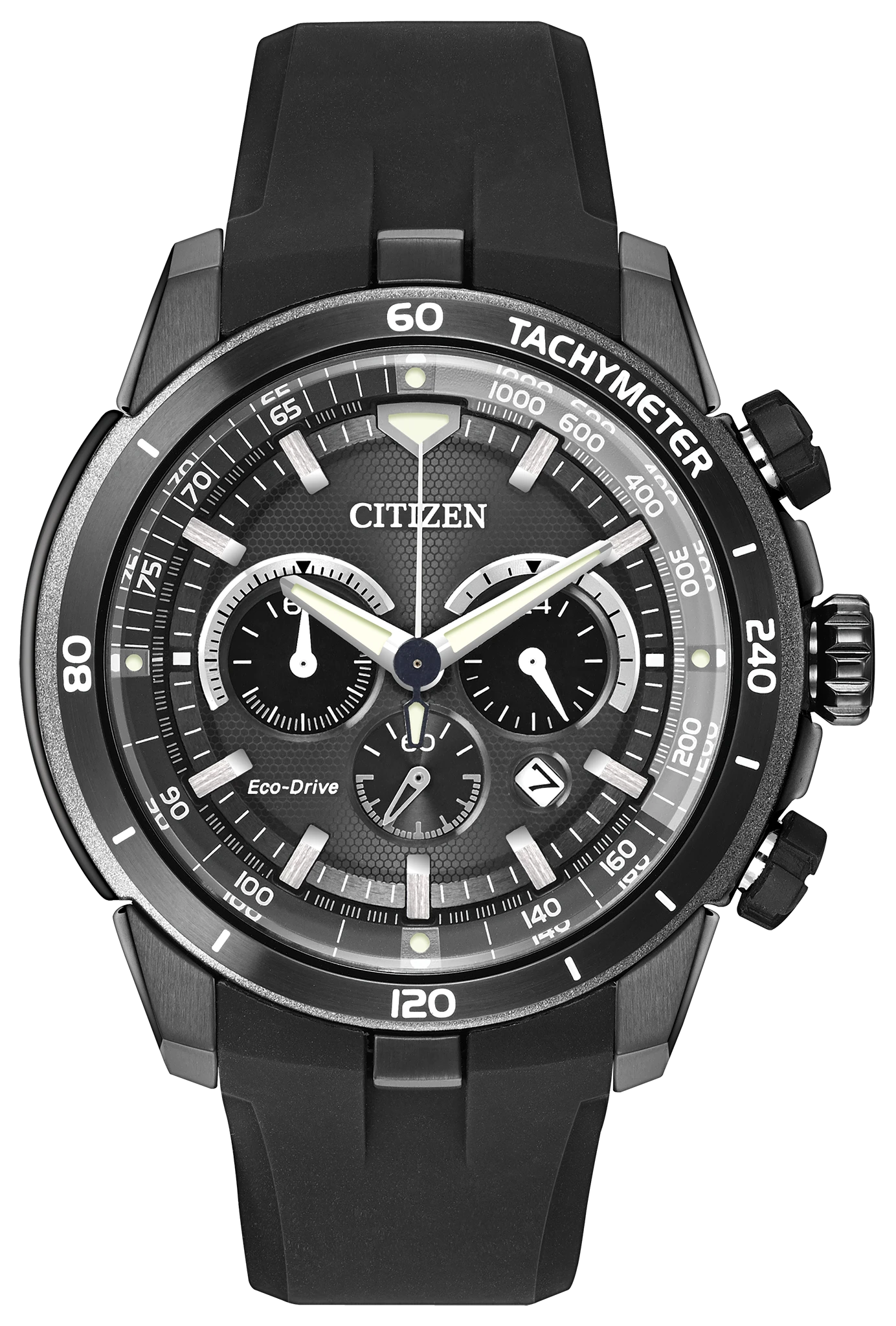 Ecosphere Black Dial Polyurethane Strap CA4157-17E | CITIZEN