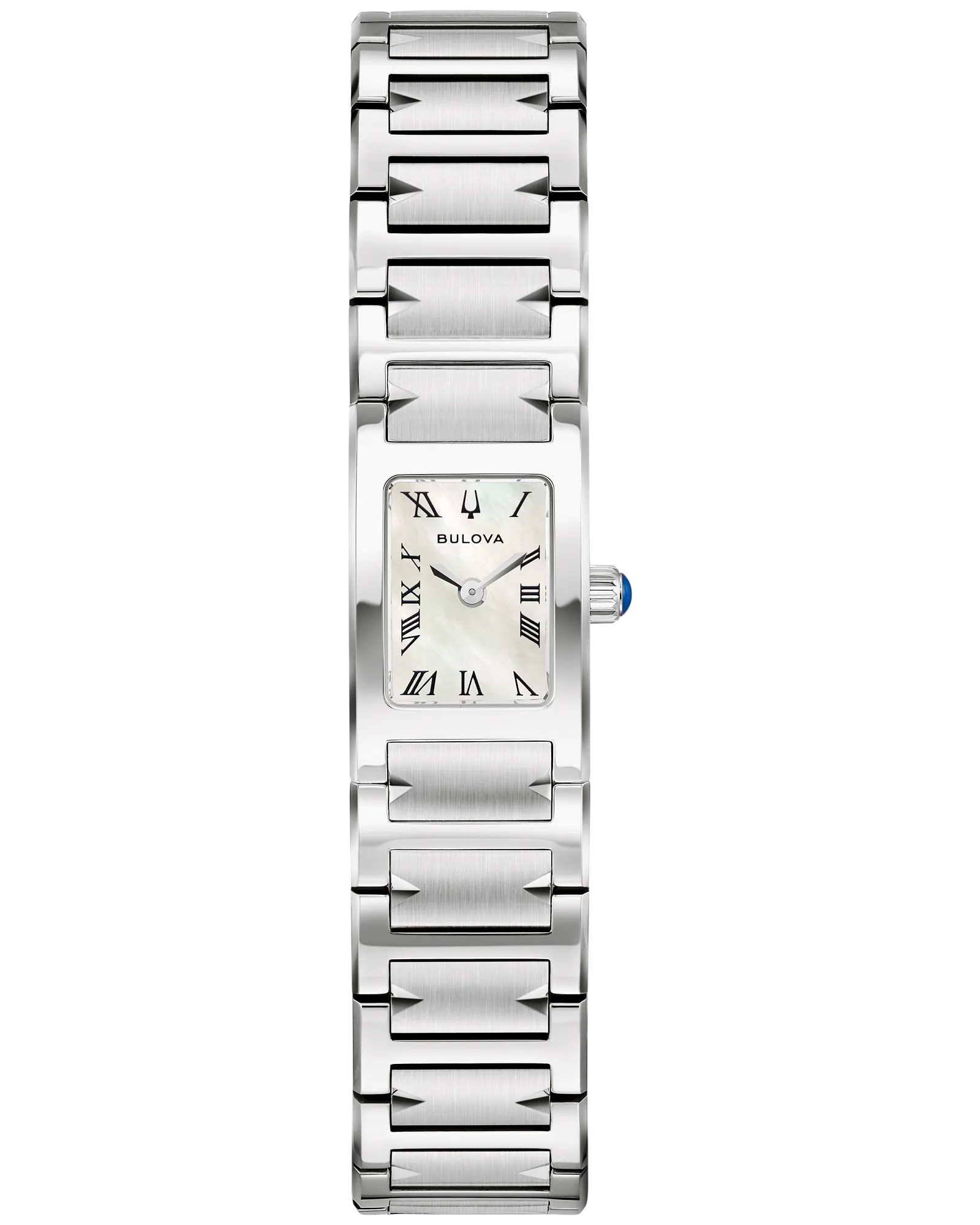 Bulova White Dial Stainless Steel Bracelet Harmony 96L360 — White