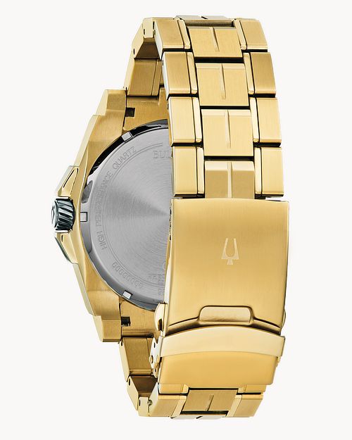 Bulova precisionist gold best sale