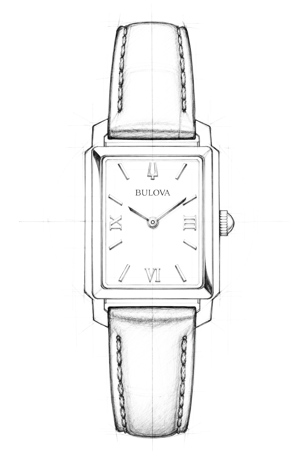 Watch technical diagram