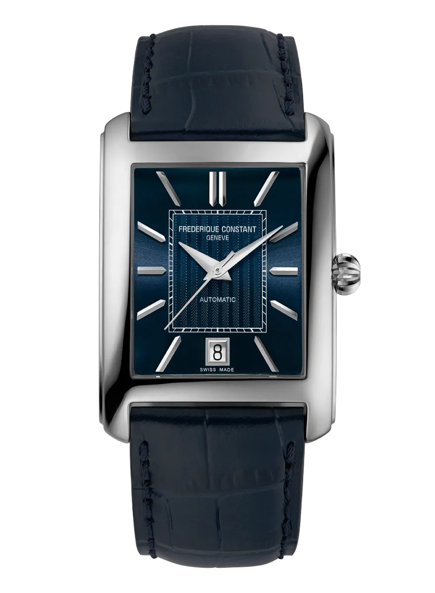 FREDERIQUE CONSTANT クォーツ腕時計 黒レザー ローマ数字 Classics Carrée Watch FC-303N4C26 | Frederique Constant