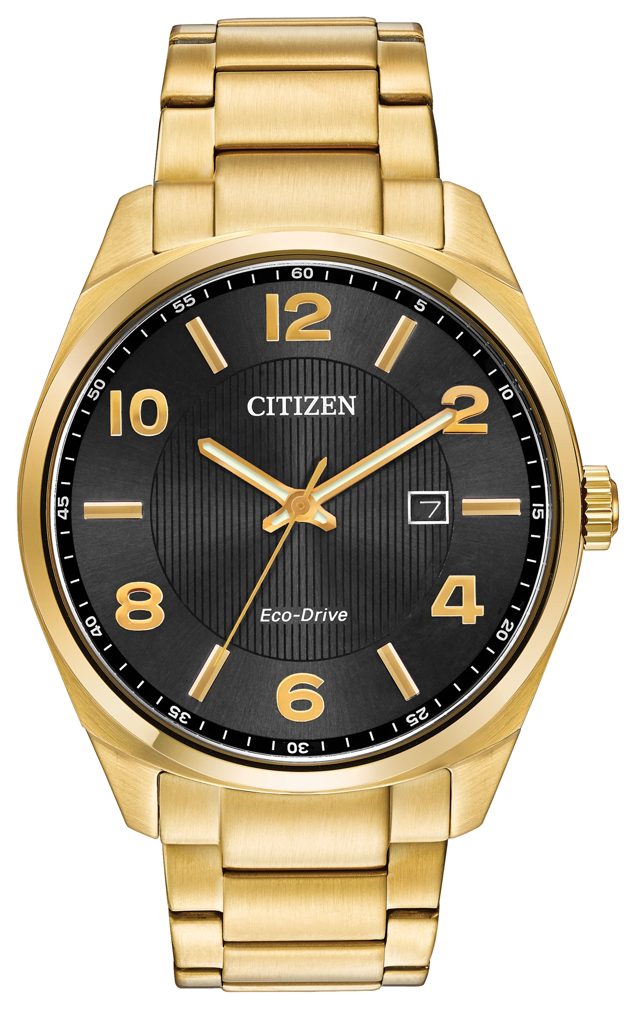 Corso Black Dial Stainless Steel Bracelet BM7322-57E | CITIZEN