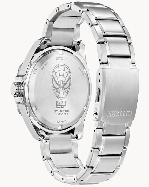 Spider-Man Blue Dial Stainless Steel Bracelet BM7610-52W | CITIZEN Spider-Man Blue Dial Stainless Steel Bracelet BM7610-52W | CITIZEN