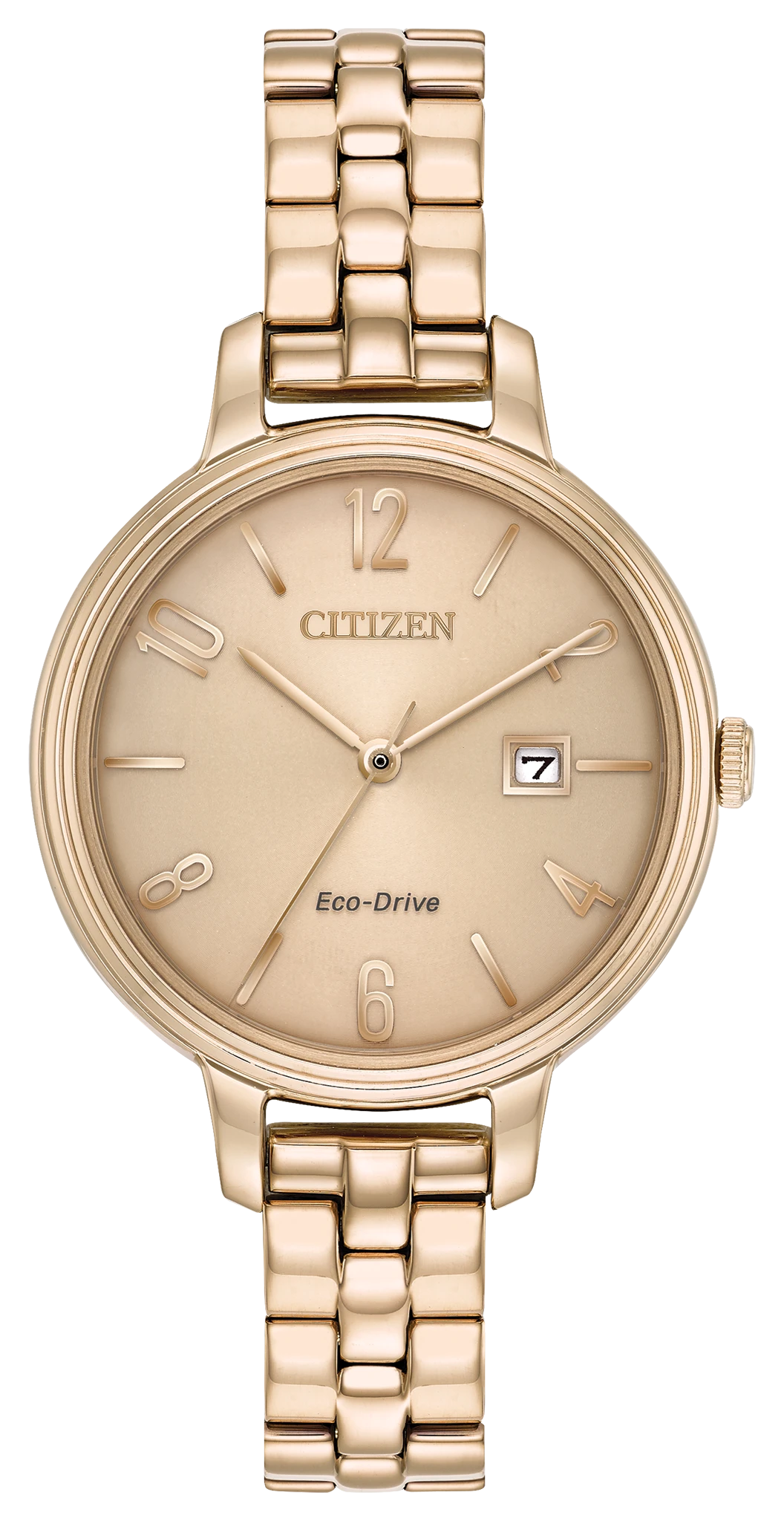 Chandler - Ladies Eco-Drive EW2443-55X Rose Gold Watch | CITIZEN