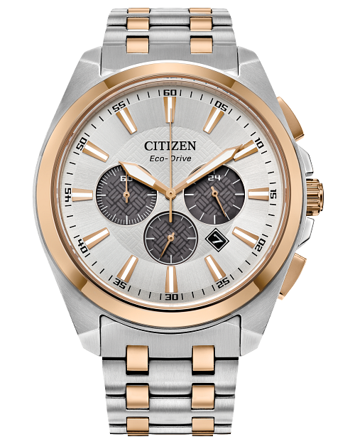 Citizen men's chronograph stainless shop steel bracelet watch