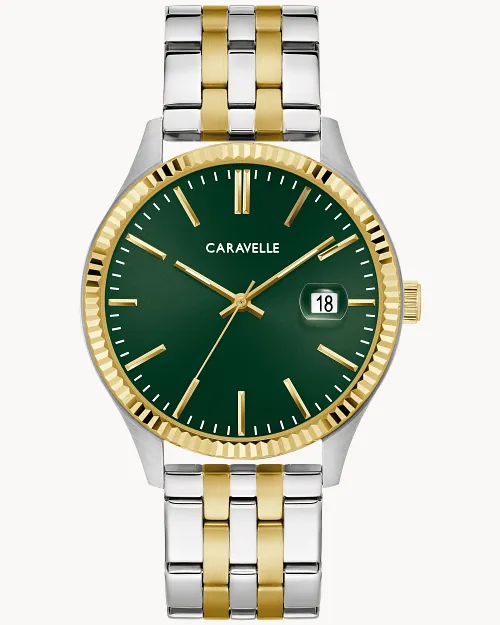 Green Dial Stainless Steel Bracelet Dress 45B162 | Bulova Green Dial Stainless Steel Bracelet Dress 45B162 | Bulova