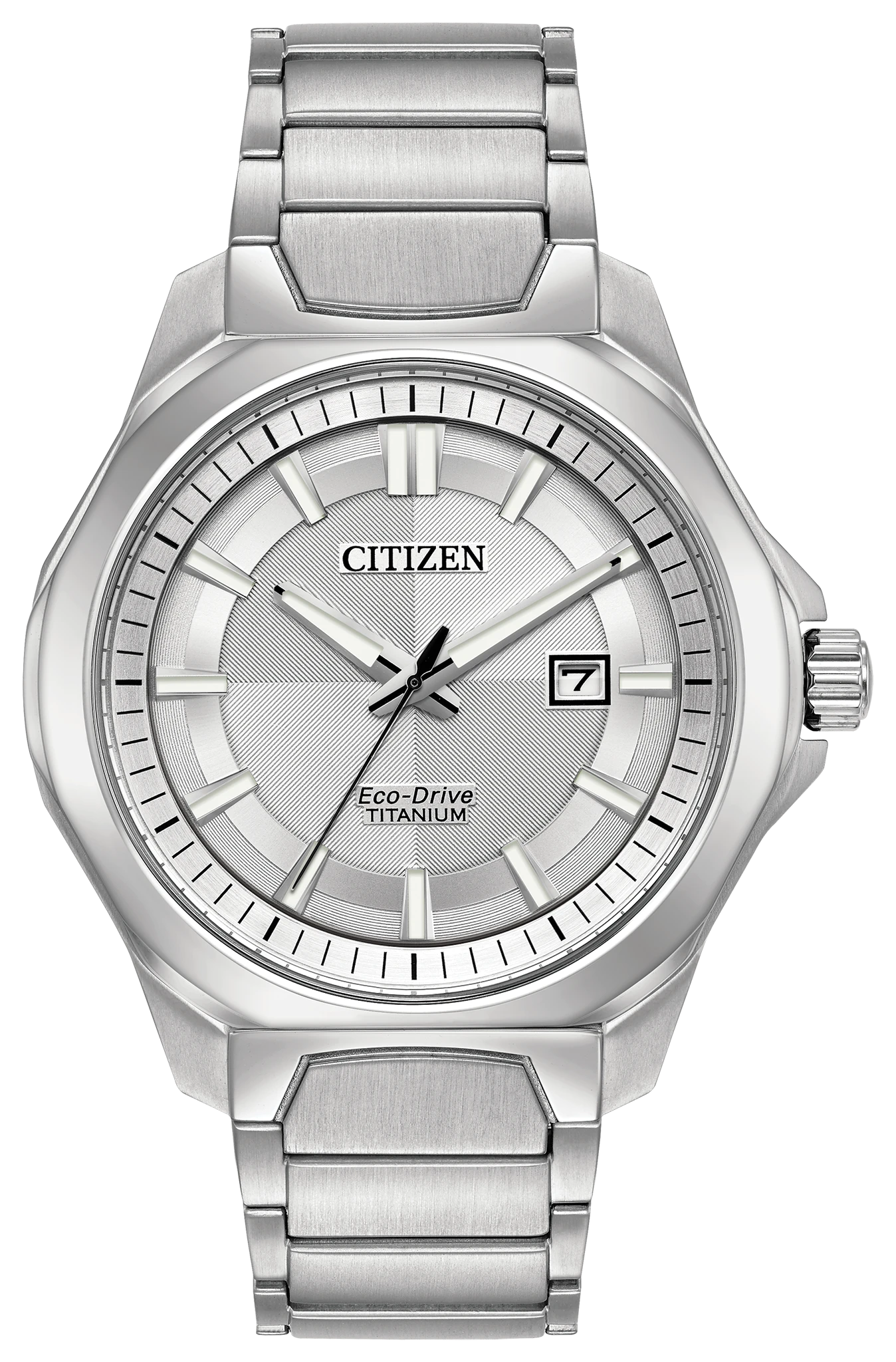Chandler - Men's Eco-Drive AW1540-88A Steel Titanium Watch | CITIZEN