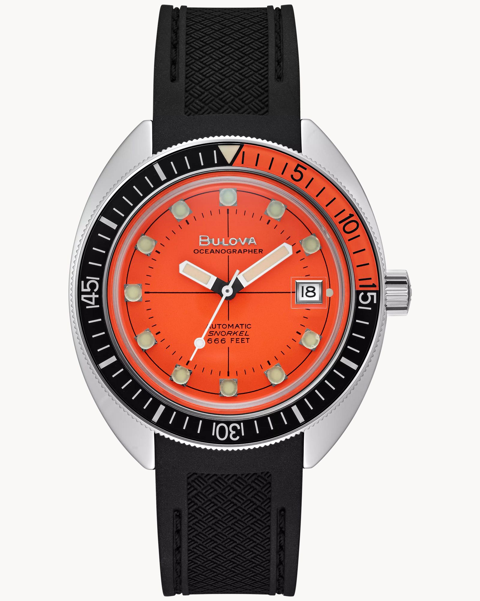 Bulova Oceanographer Devil Diver — Orange
