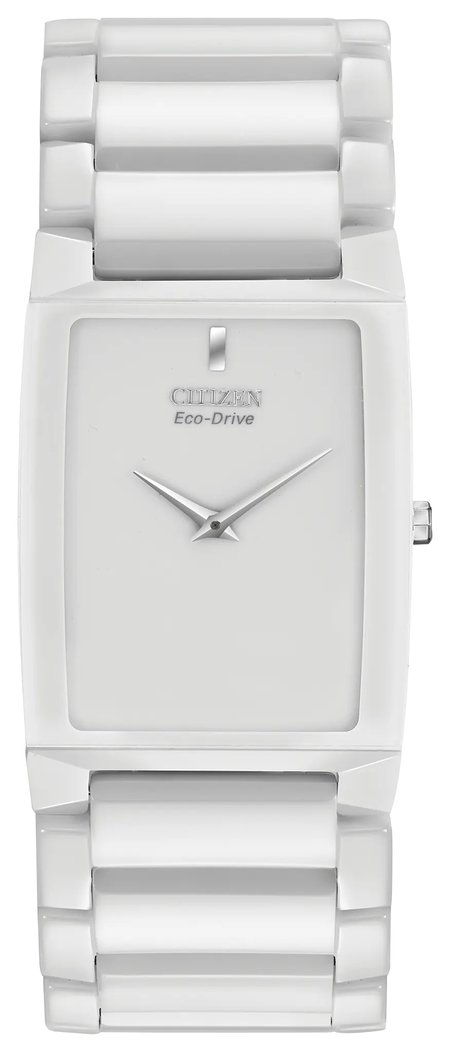 Stiletto White Dial Ceramic Bracelet AR3040-56A | CITIZEN