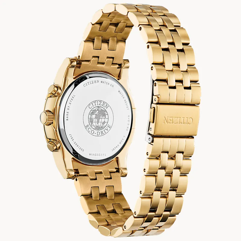 Crystal Black Dial Stainless Steel Bracelet AT2452-52E | CITIZEN Crystal Black Dial Stainless Steel Bracelet AT2452-52E | CITIZEN