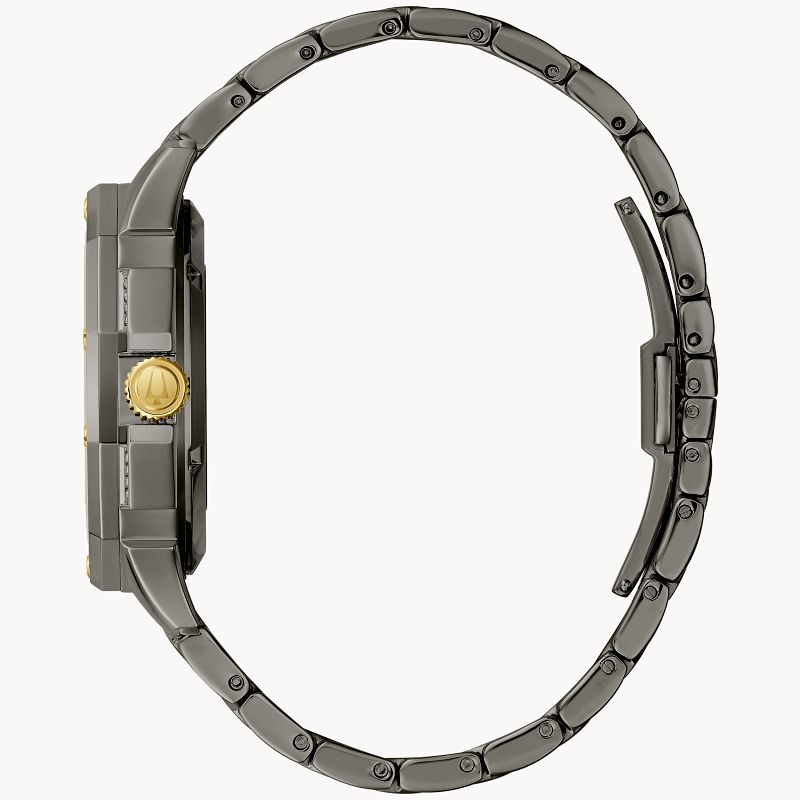 Gray Dial Stainless Steel Bracelet Octava 98A293 | Bulova