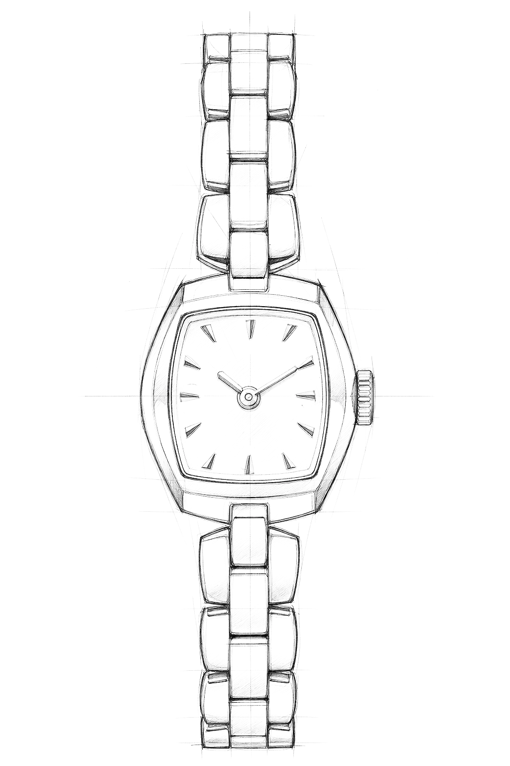 Watch technical diagram