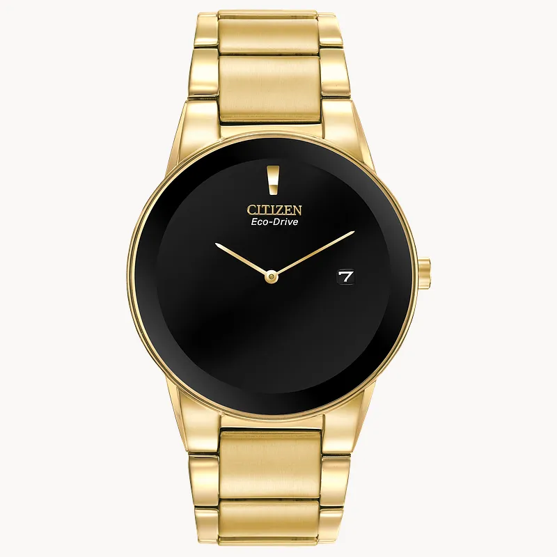 Axiom - Men's Eco-Drive AU1062-56E Black Blank Face Watch | CITIZEN Axiom - Men's Eco-Drive AU1062-56E Black Blank Face Watch | CITIZEN