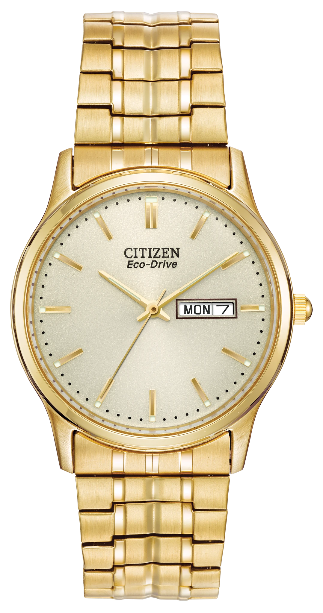 Corso - Men's Eco-Drive BM8452-99P Gold Water Resistant Watch