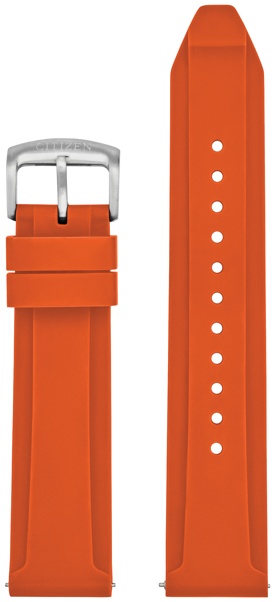 Orange Silicone Strap (22mm) image number NaN