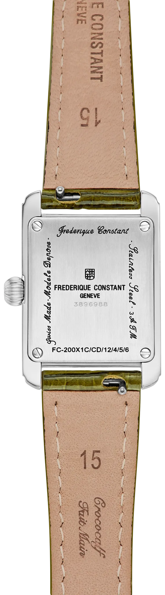 Classics Carrée Watch FC-200MCD16G | Frederique Constant