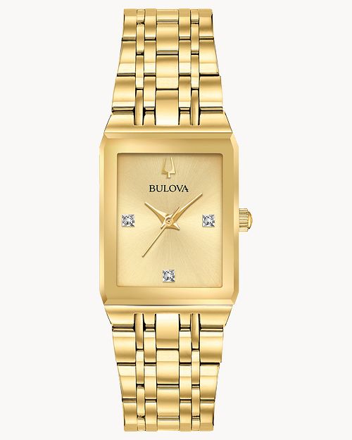 Bulova rectangular top men's watch