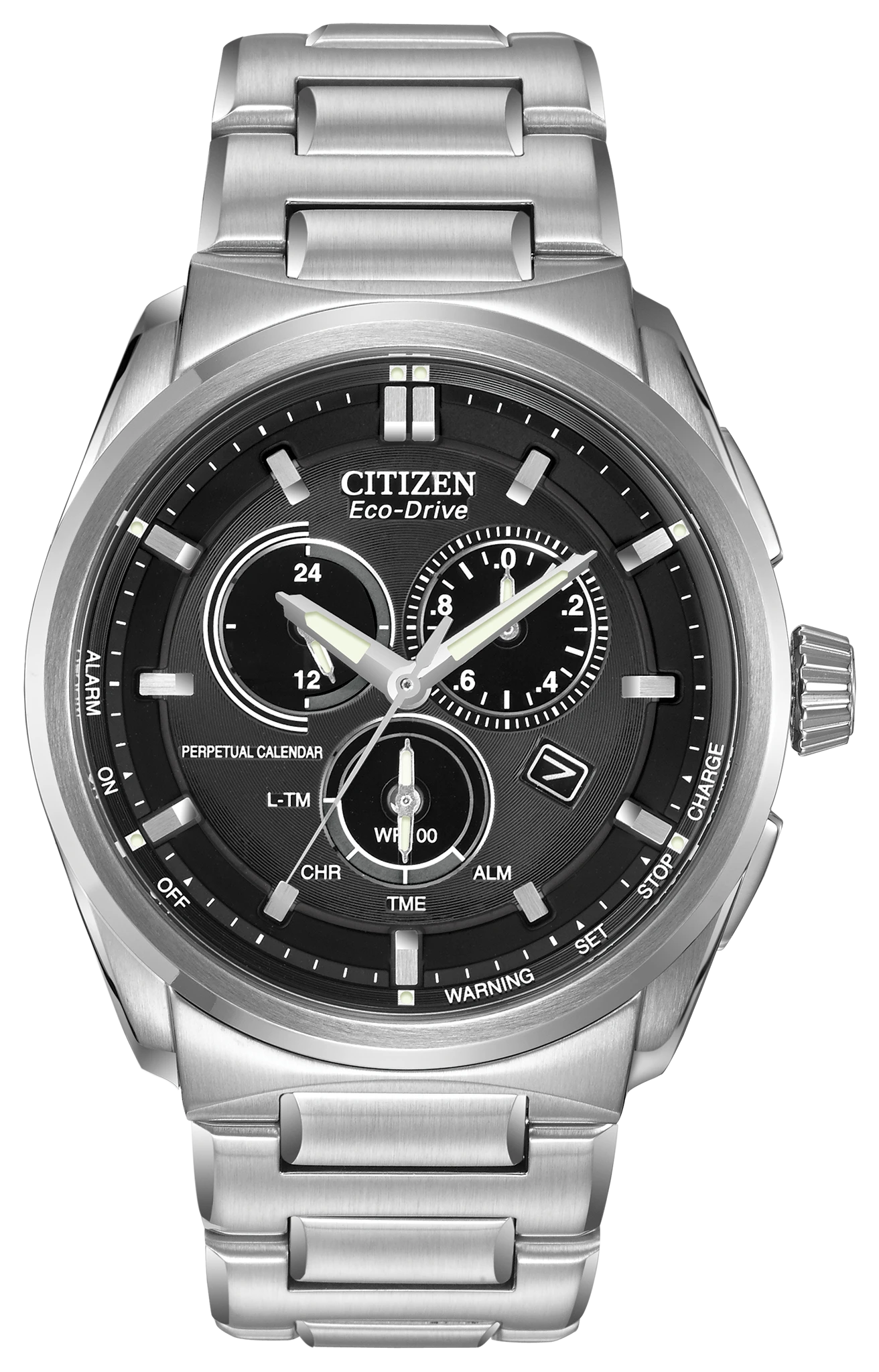 Chandler Black Dial Stainless Steel Bracelet BL5480-53E | CITIZEN