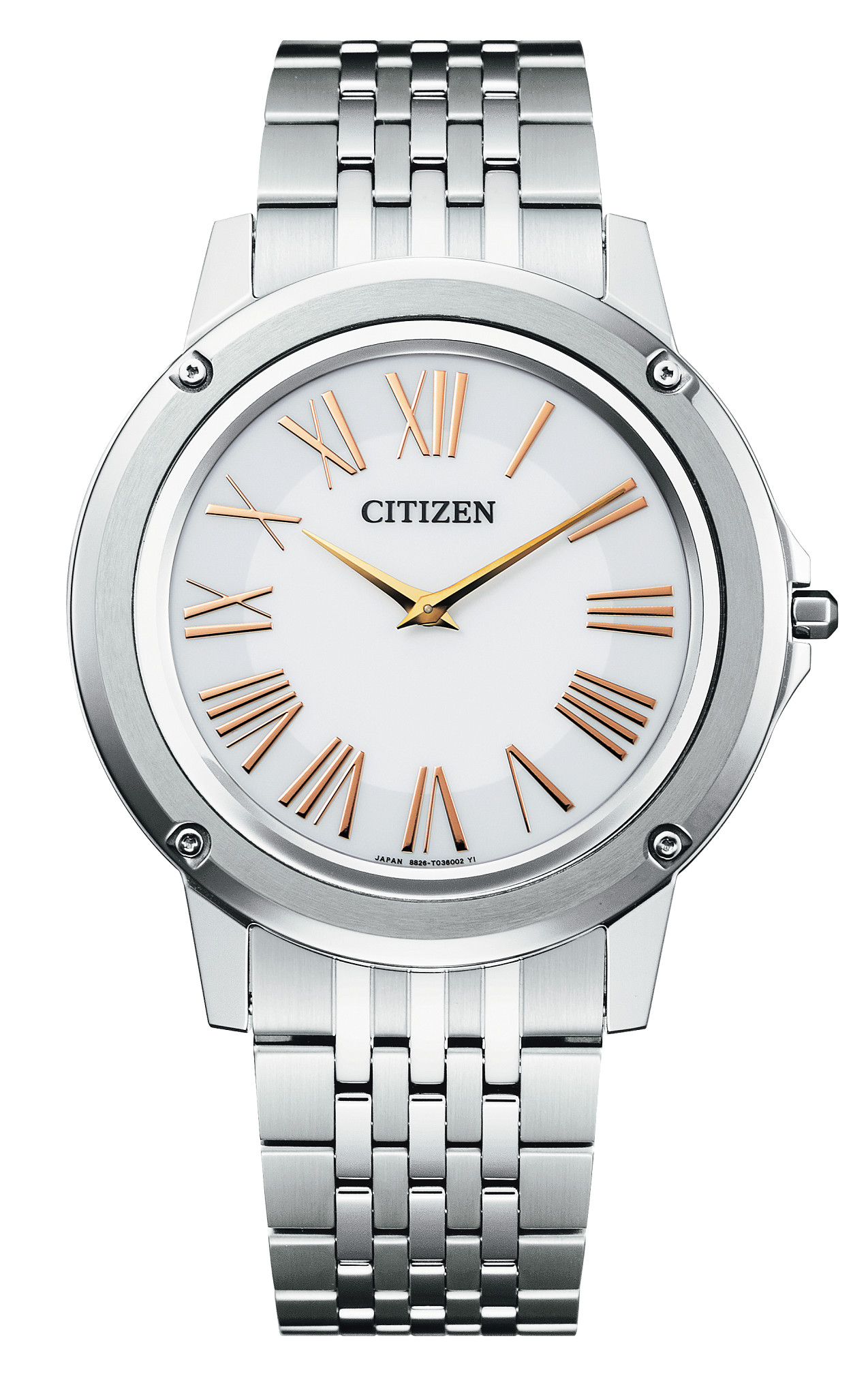 CITIZEN SLIM 23K Gold Plated Black Dial Gold Stainless Steel Watch For  Men's $34.99 - PicClick