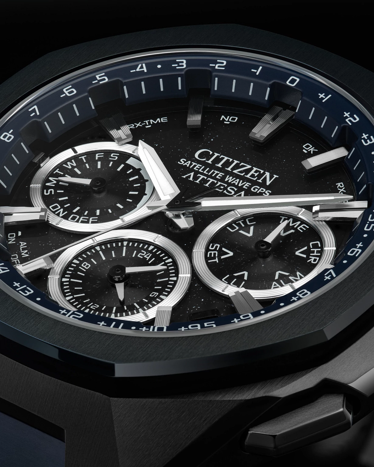 Montre chronographe à quartz pour homme JBW Victor 16 diamants JB-8102-F à 1295