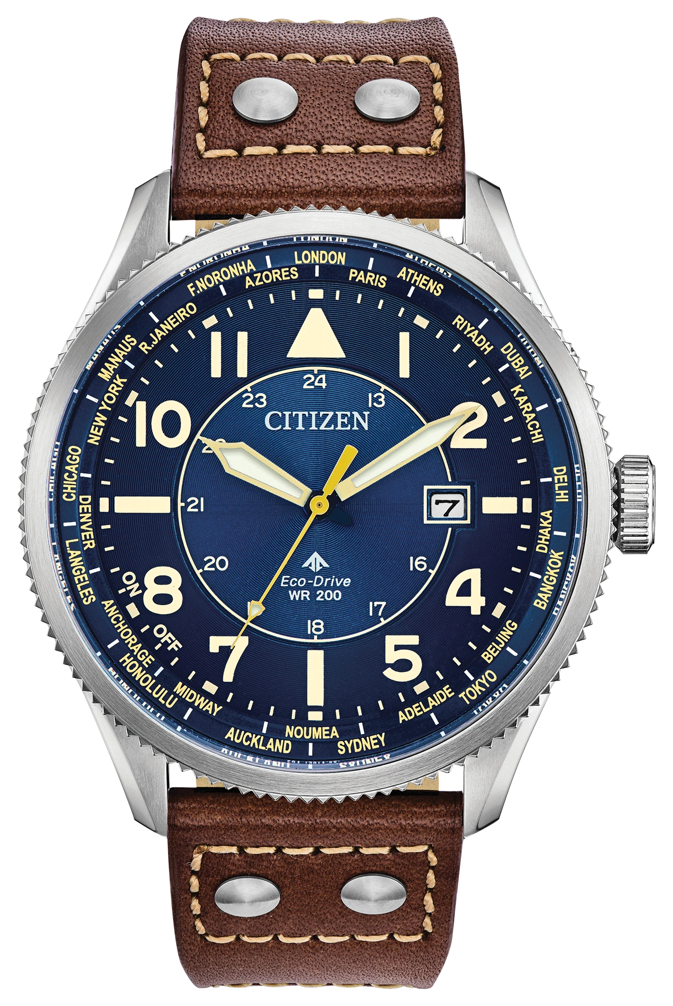 Citizen Avion Eco-Drive Blue Dial Watch