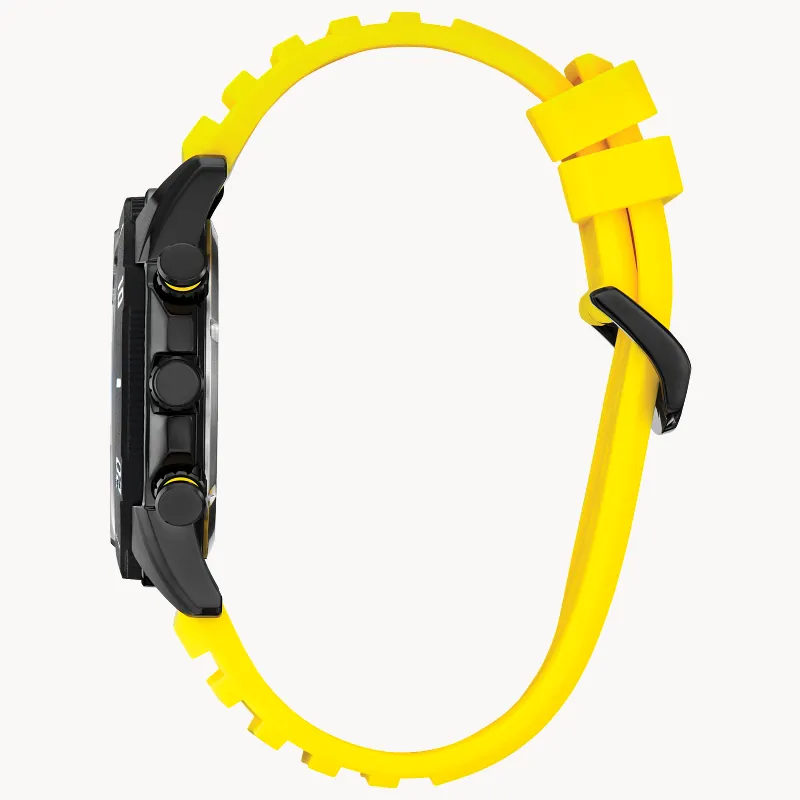 Brycen Black Dial Silicone Strap AT2585-08E | CITIZEN Brycen Black Dial Silicone Strap AT2585-08E | CITIZEN