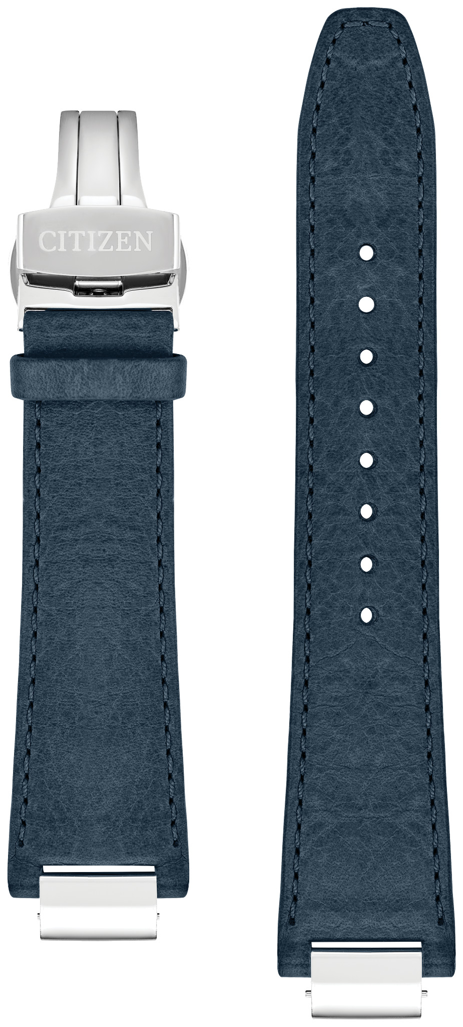 Blue Leather Strap