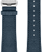 Blue Leather Strap