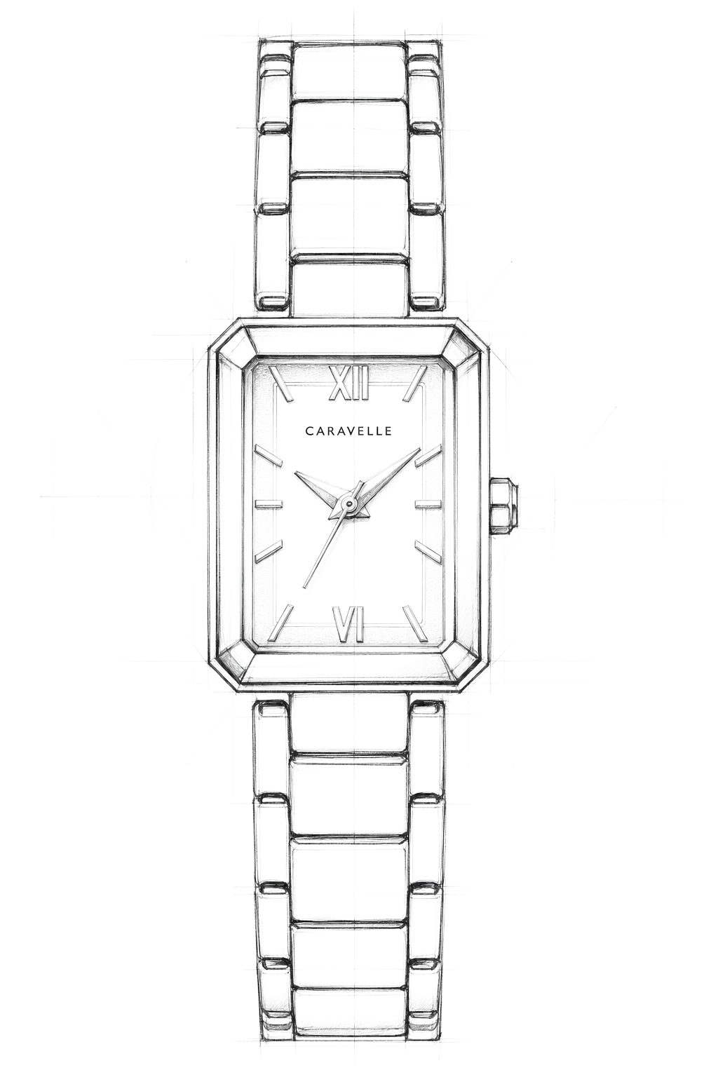 Watch technical diagram