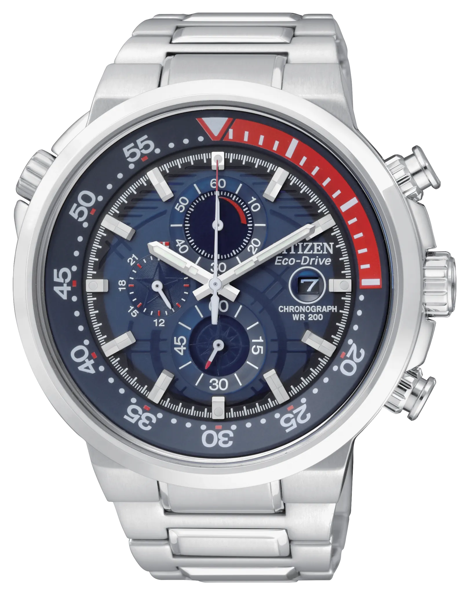 Endeavor Blue Dial Stainless Steel Bracelet CA0440-51L | CITIZEN