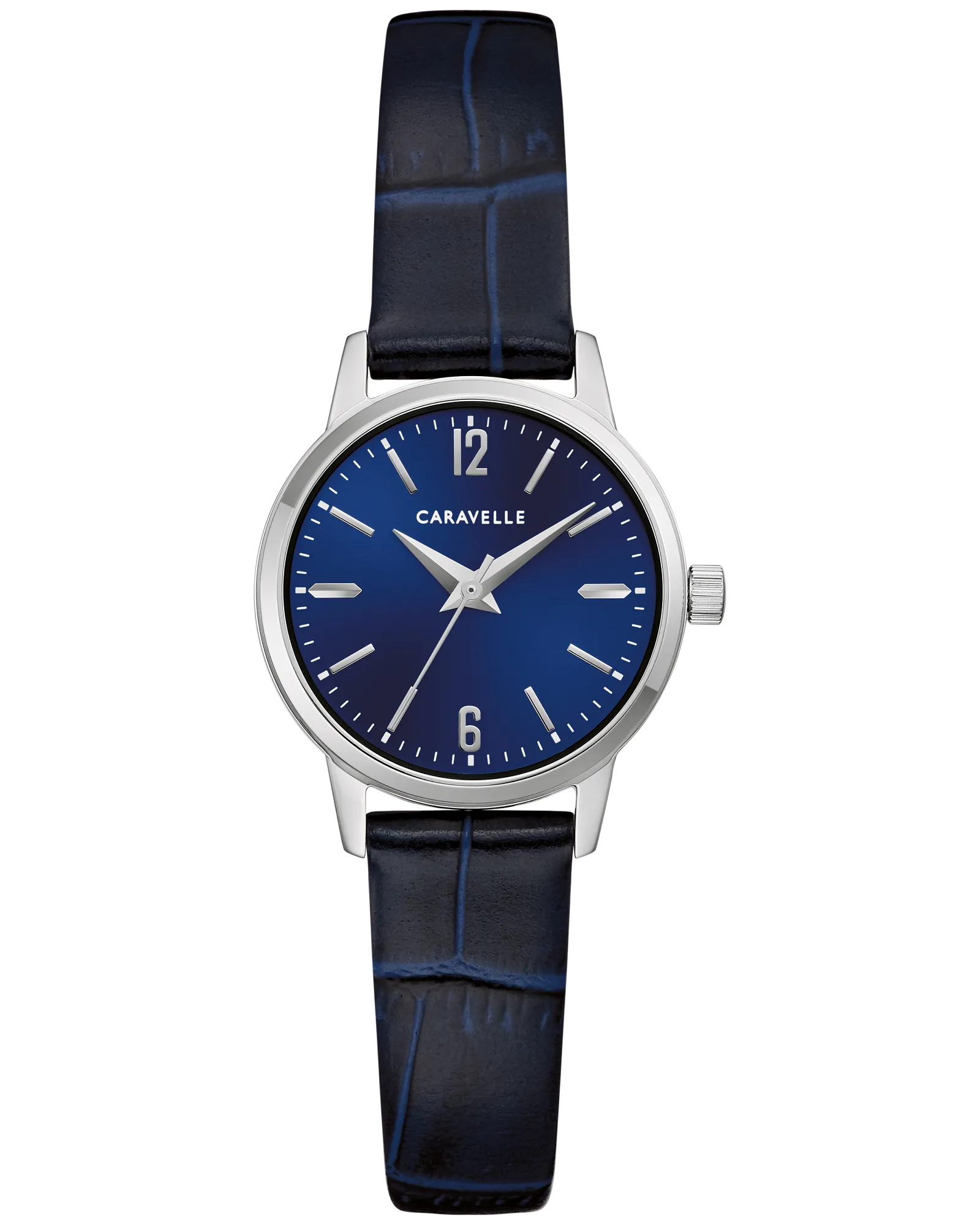 Bulova Blue Dial Leather Strap Classic 43L229 — Blue